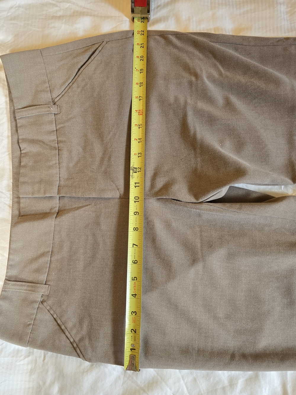 Daisy Fuentes Taupe Boot-Cut Trousers - Picture 5 of 7